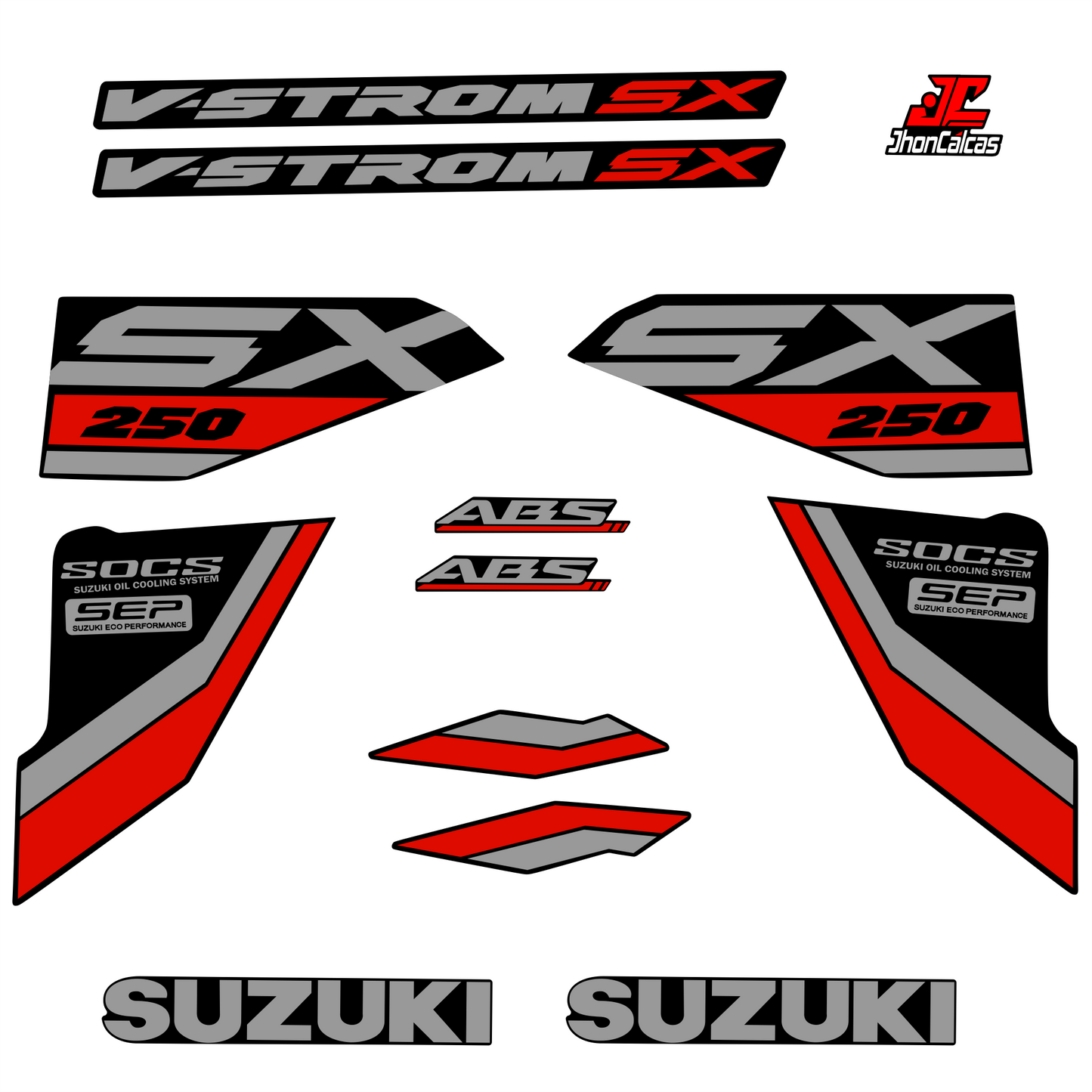 CALCAS VSTROM SX 250 2026- MOTO NEGRA