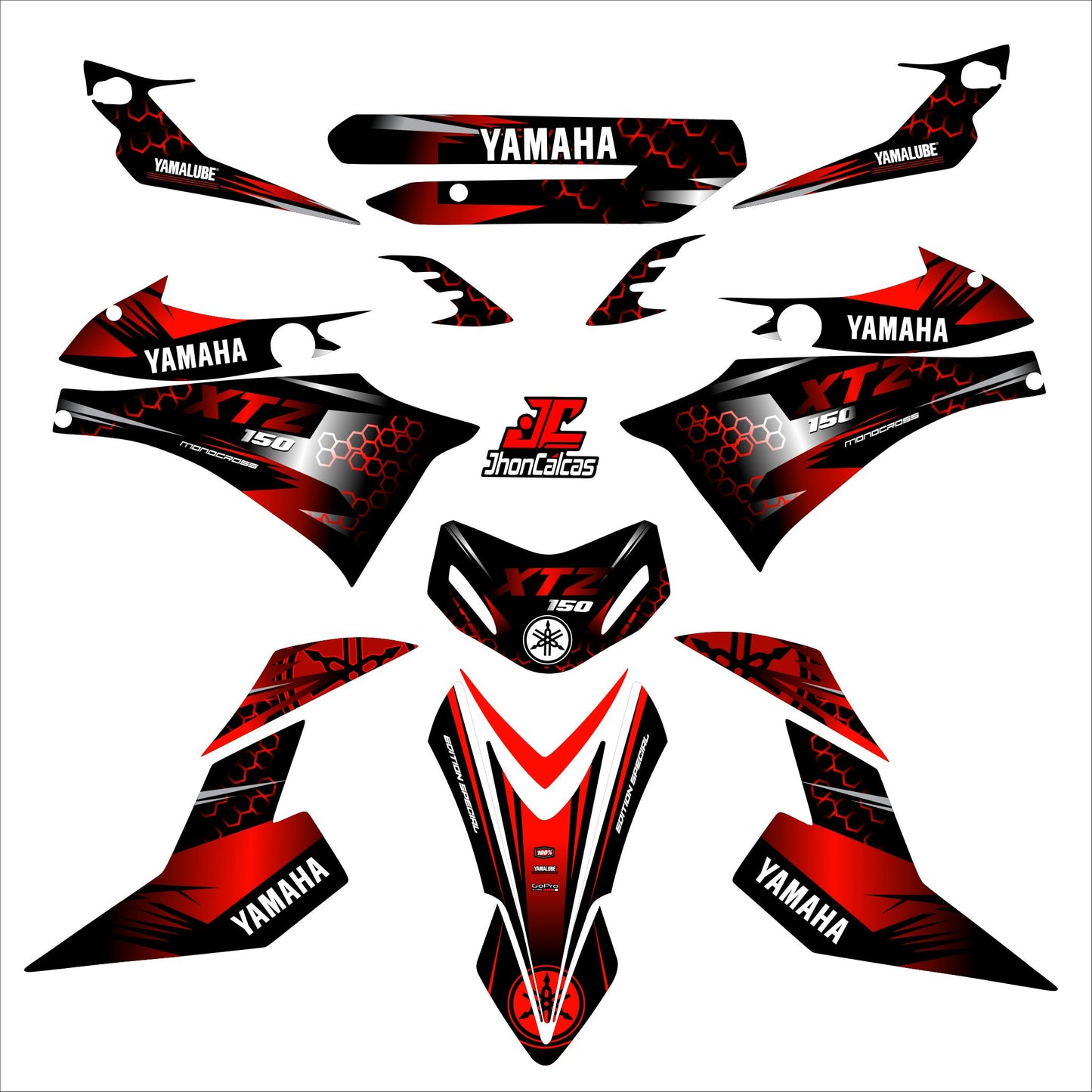 KIT PERSONALIZADO XTZ 150