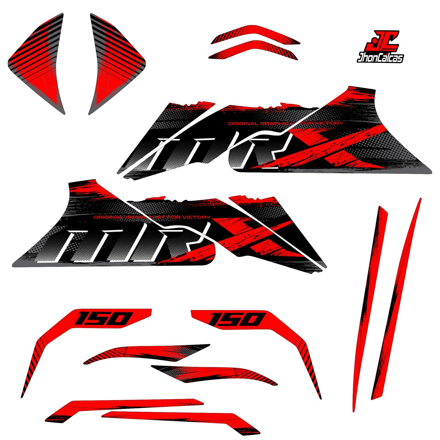 CALCAS VICTORY MRX 150 PERSONALIZADO REF 001