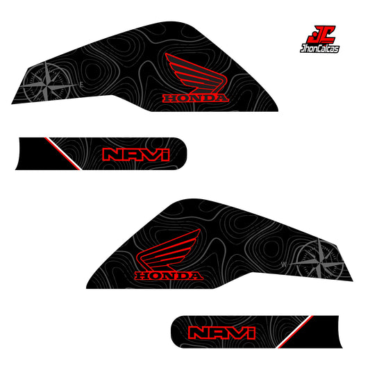 CALCAS HONDA NAVI REF 004