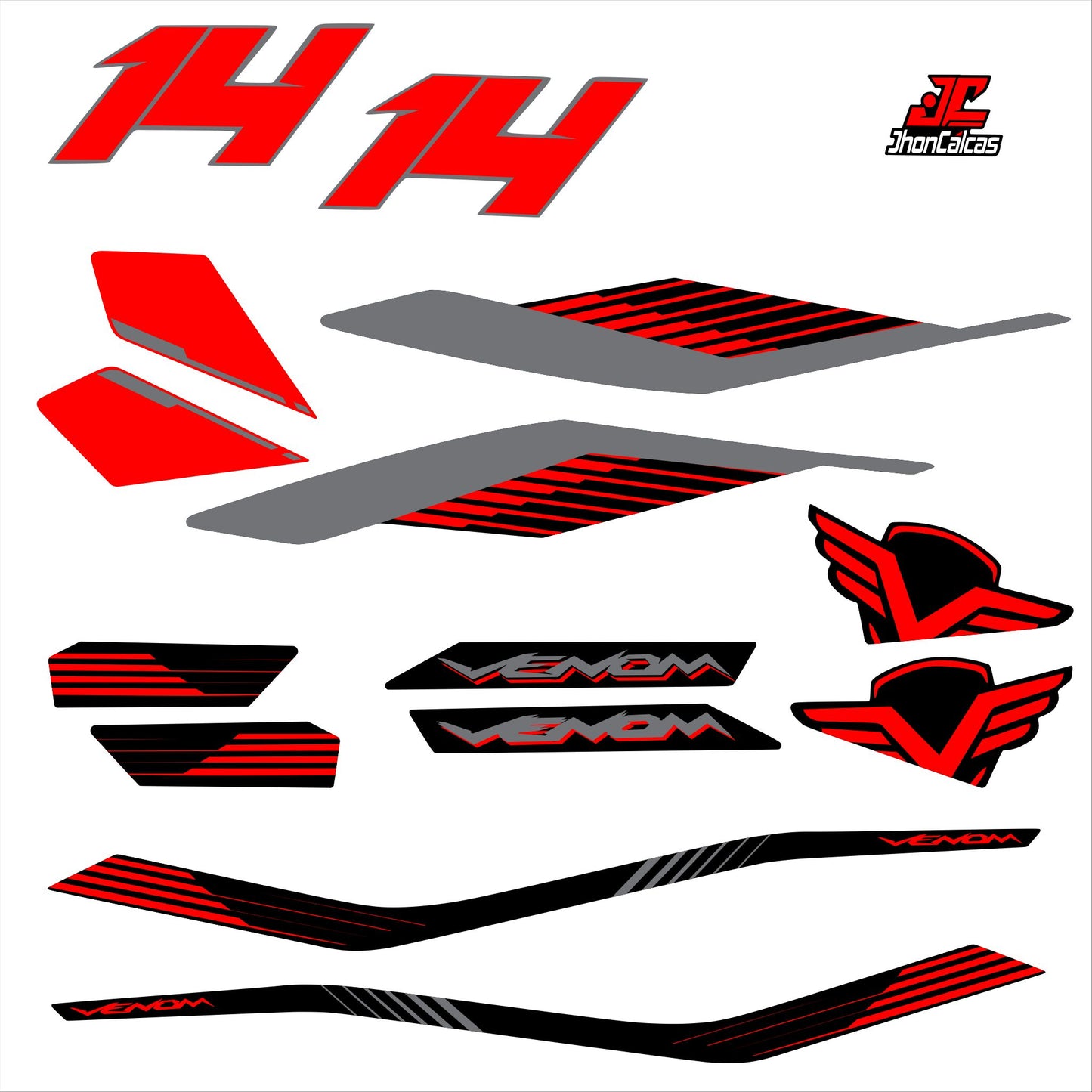 CALCAS VENOM 14 REF 001