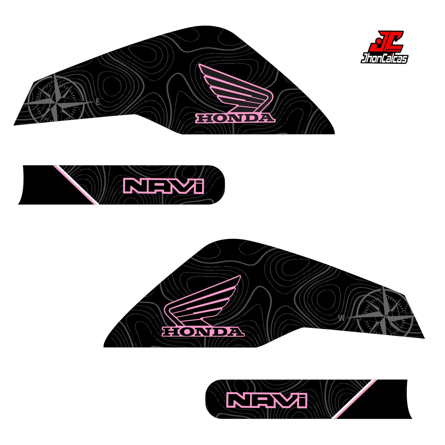 CALCAS HONDA NAVI REF 004