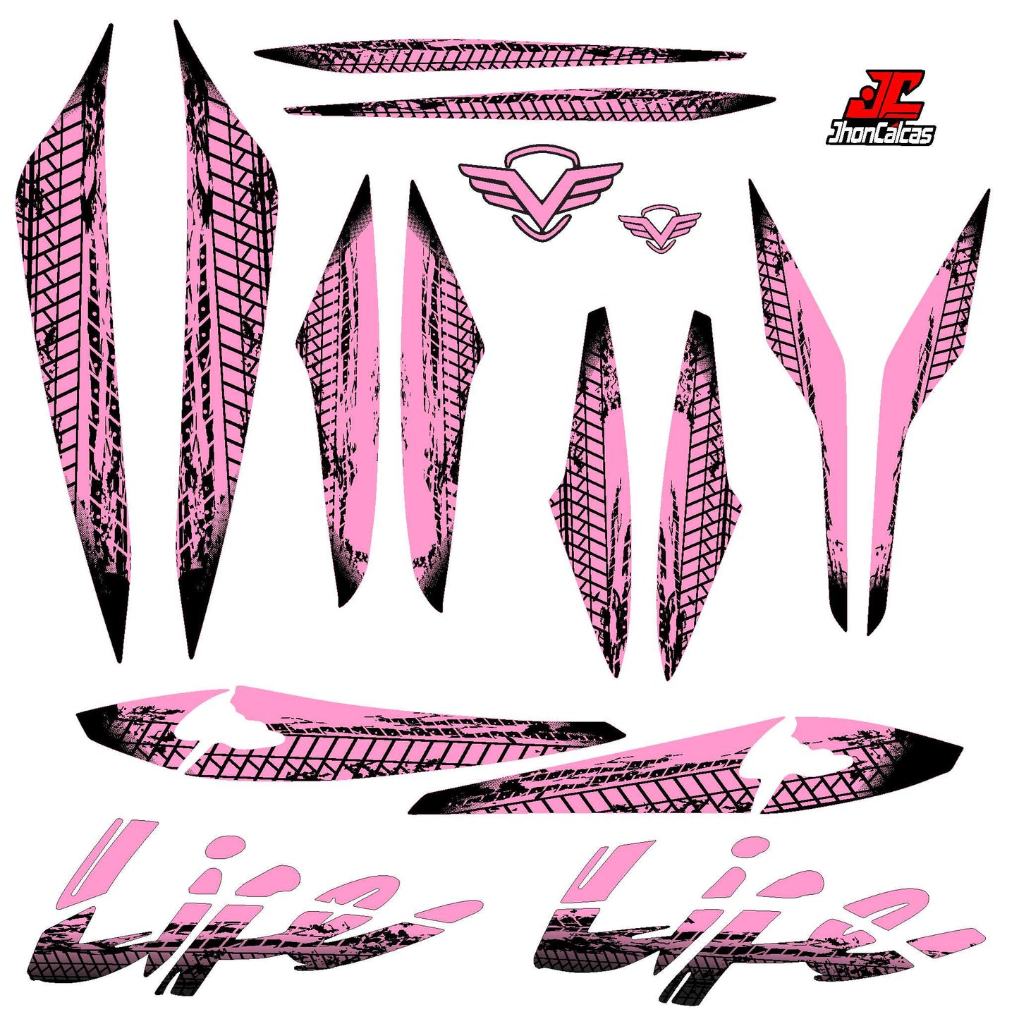 CALCAS VICTORY LIFE DESGASTADAS