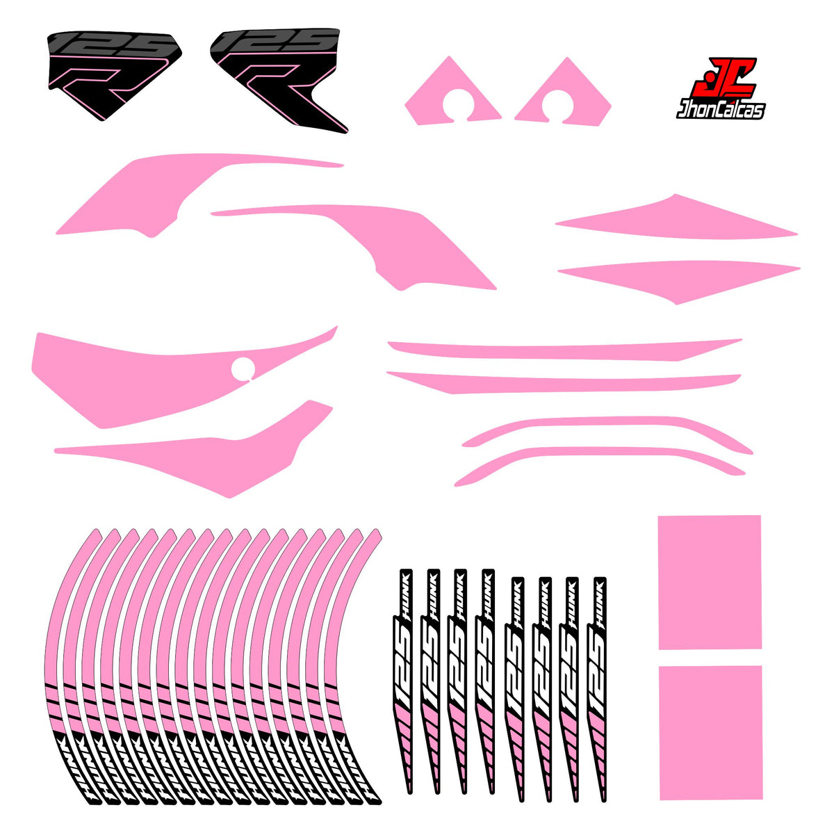 KIT PERSONALIZADO HUNK 125R