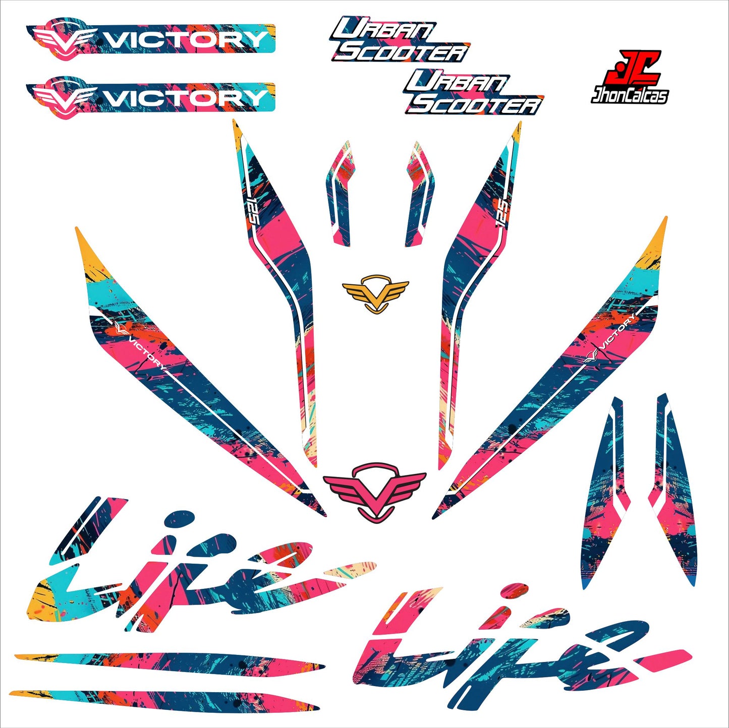 CALCAS VICTORY LIFE PERSONALIZADAS