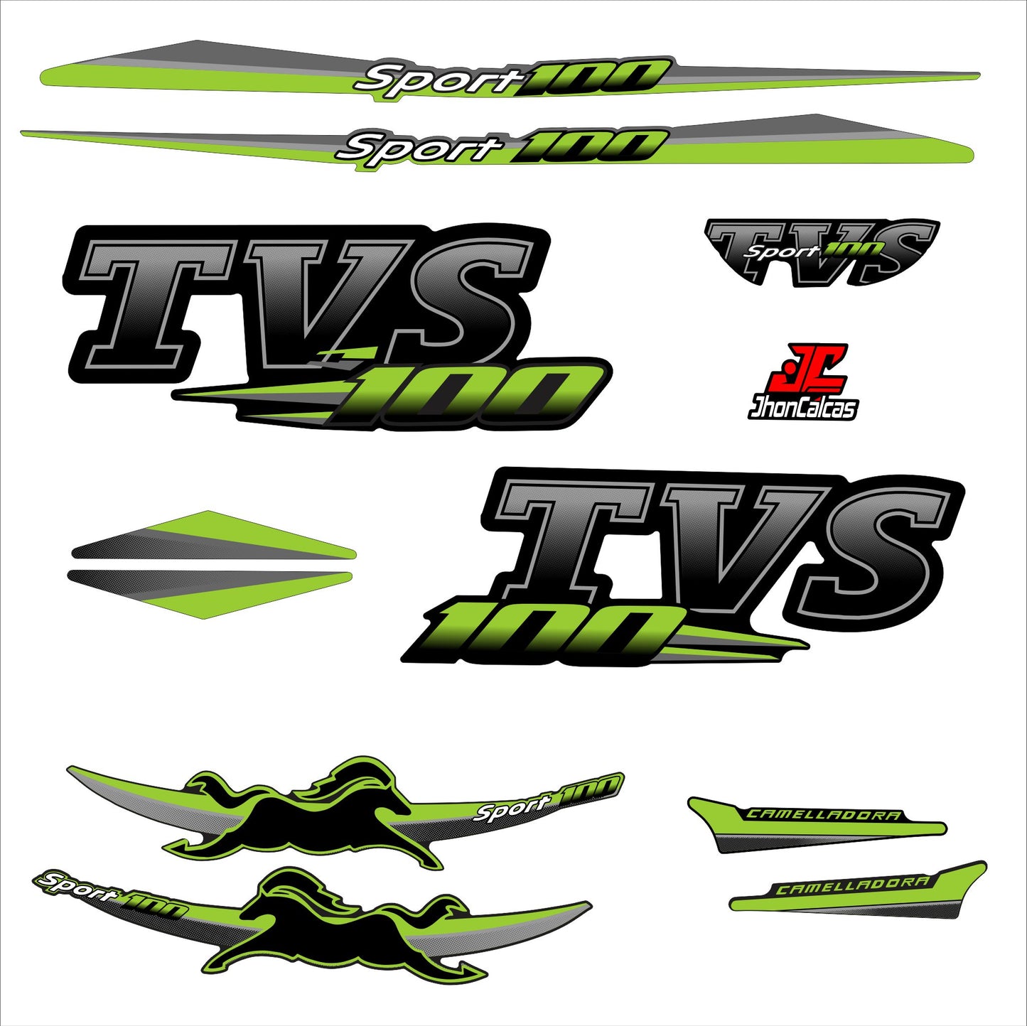 CALCAS TVS 100 SPORT V1