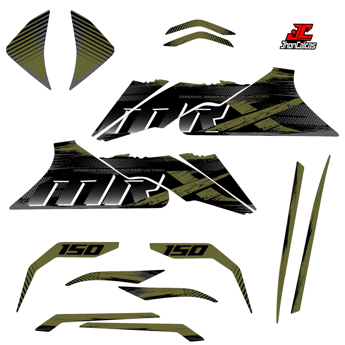 CALCAS VICTORY MRX 150 PERSONALIZADO REF 001
