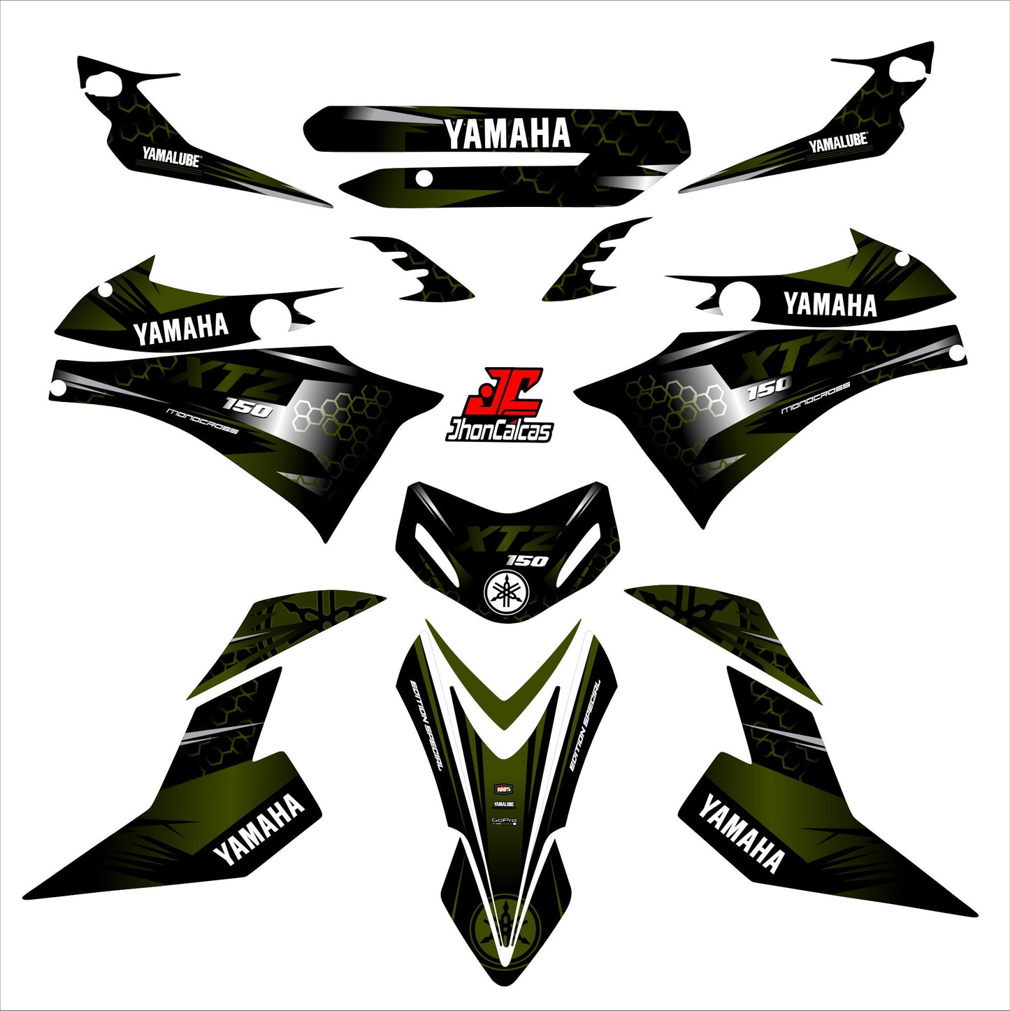 KIT PERSONALIZADO XTZ 150