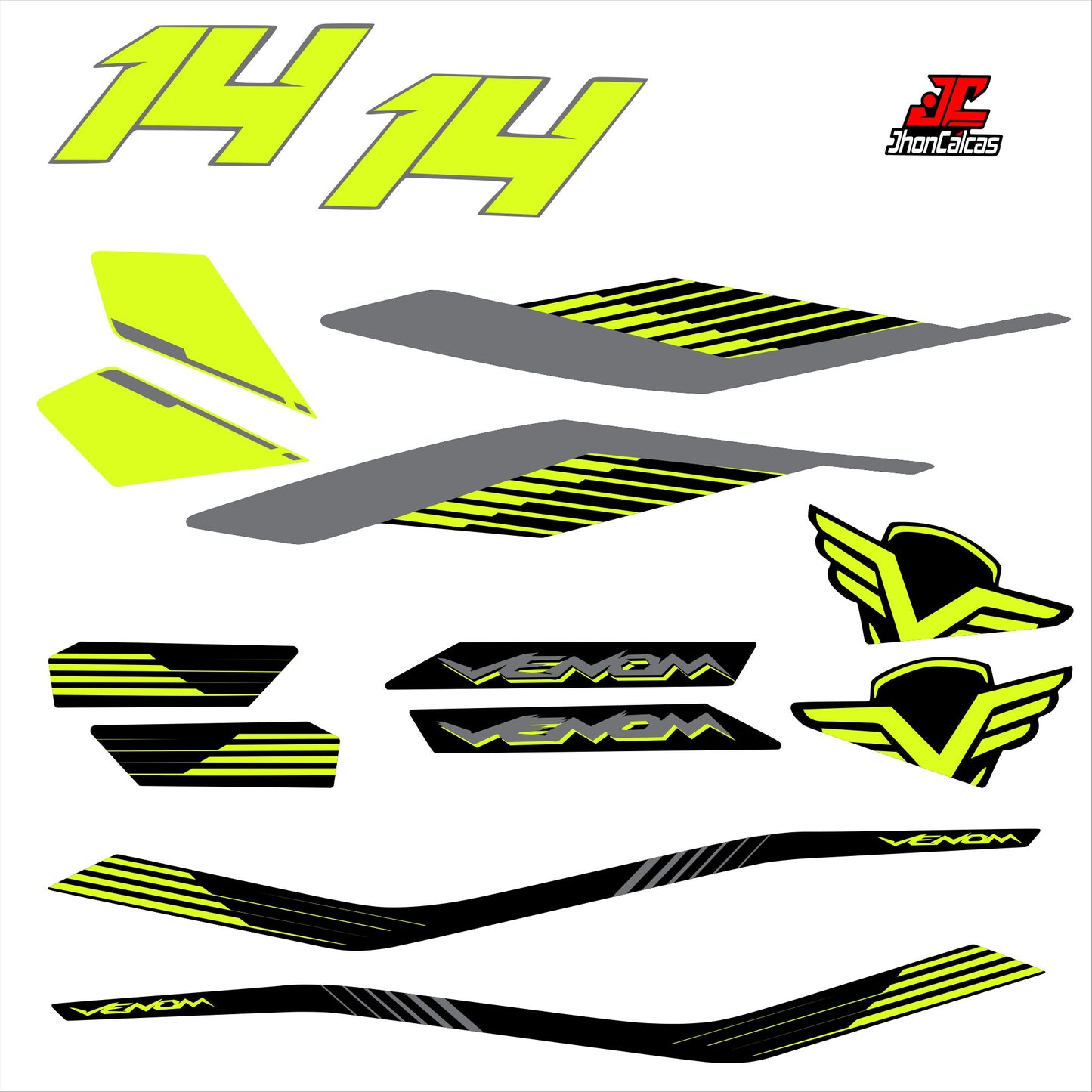 CALCAS VENOM 14 REF 001