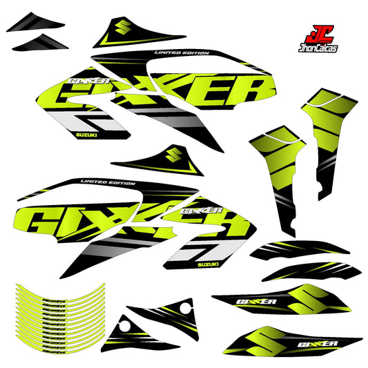 CALCAS GIXXER 150 CARBURADA