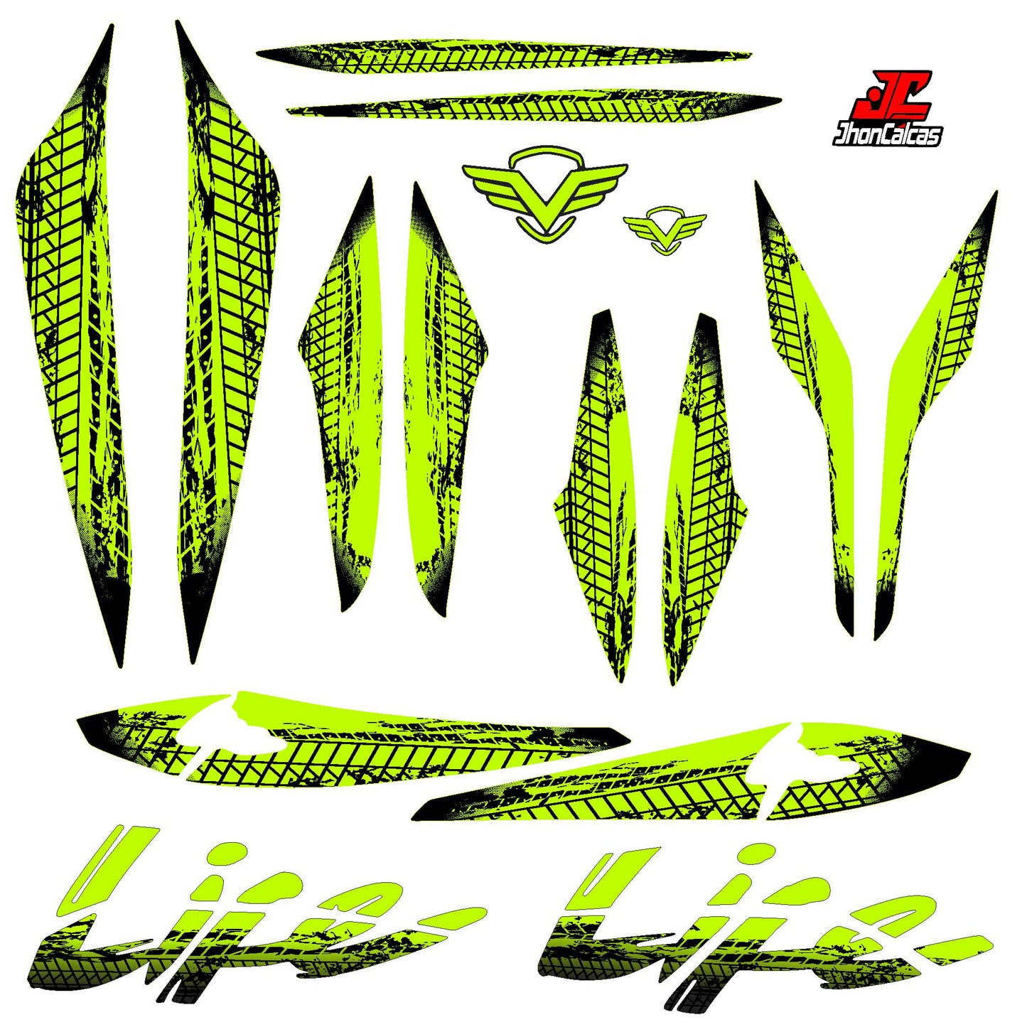 CALCAS VICTORY LIFE DESGASTADAS
