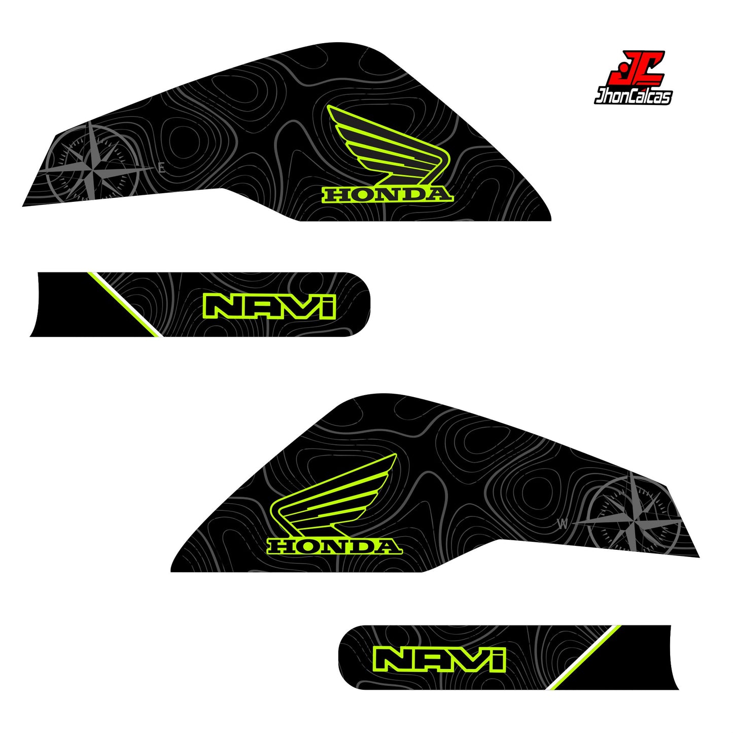 CALCAS HONDA NAVI REF 004