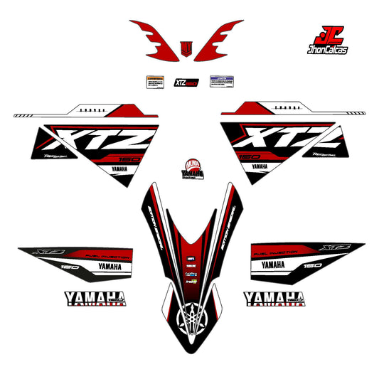 CALCAS XTZ 150 ENDURO SPORT MOTO NEGRA SIN PROTECTOR