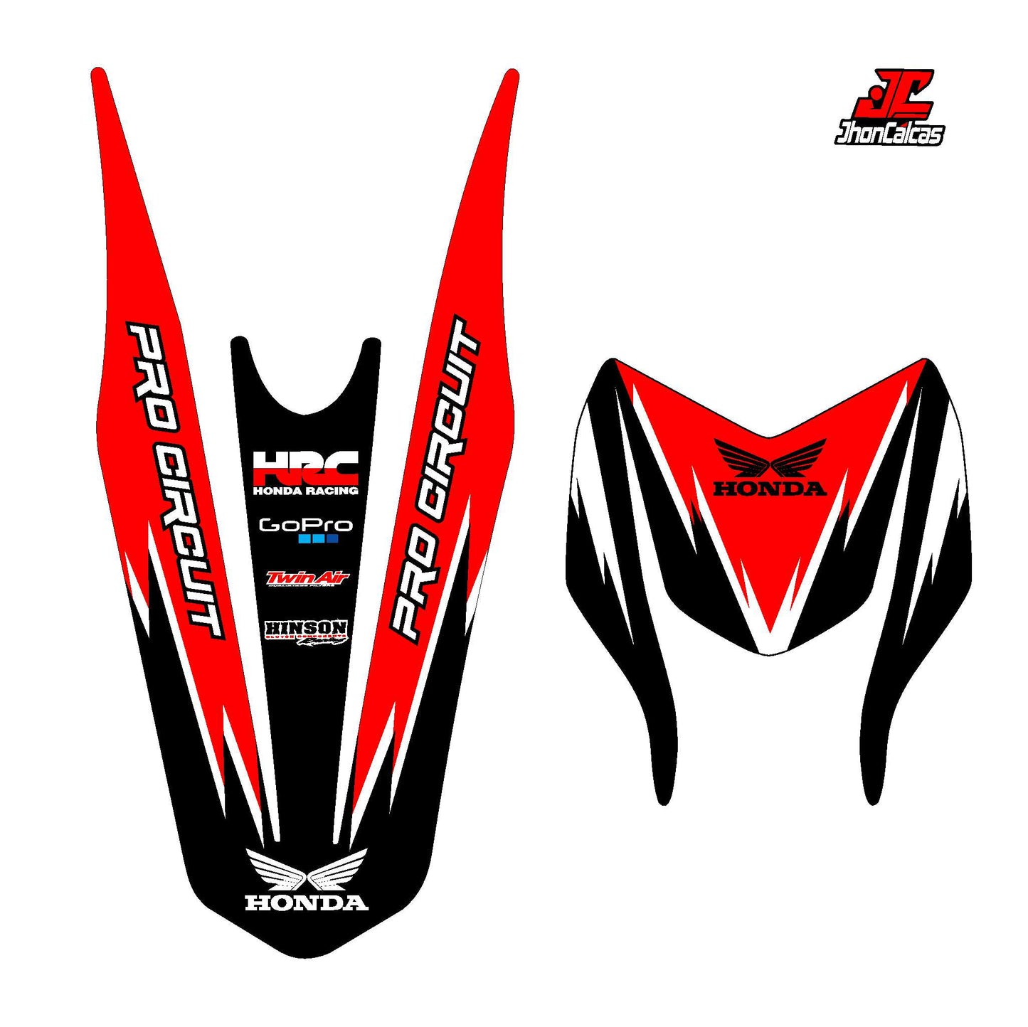 CALCAS XR 150L PERSONALIZADO