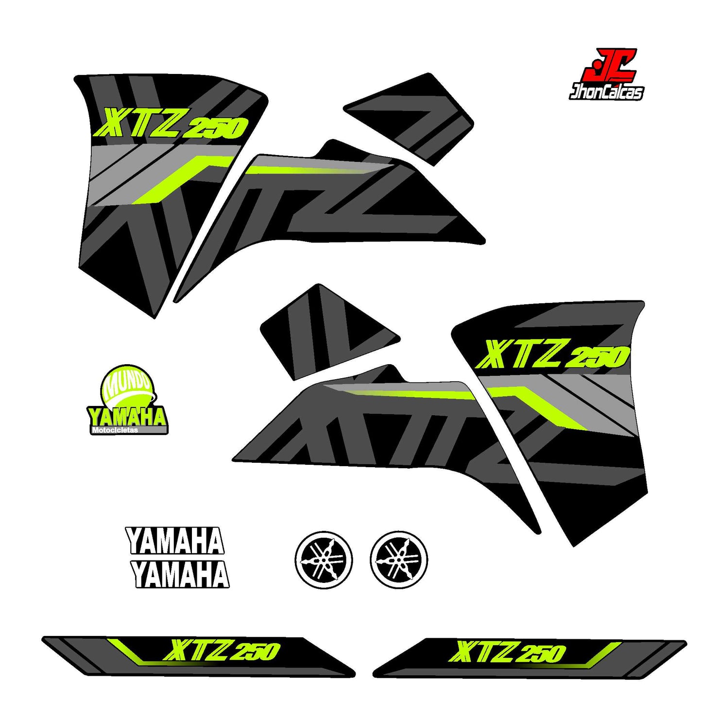 CALCAS XTZ 250 REF 009