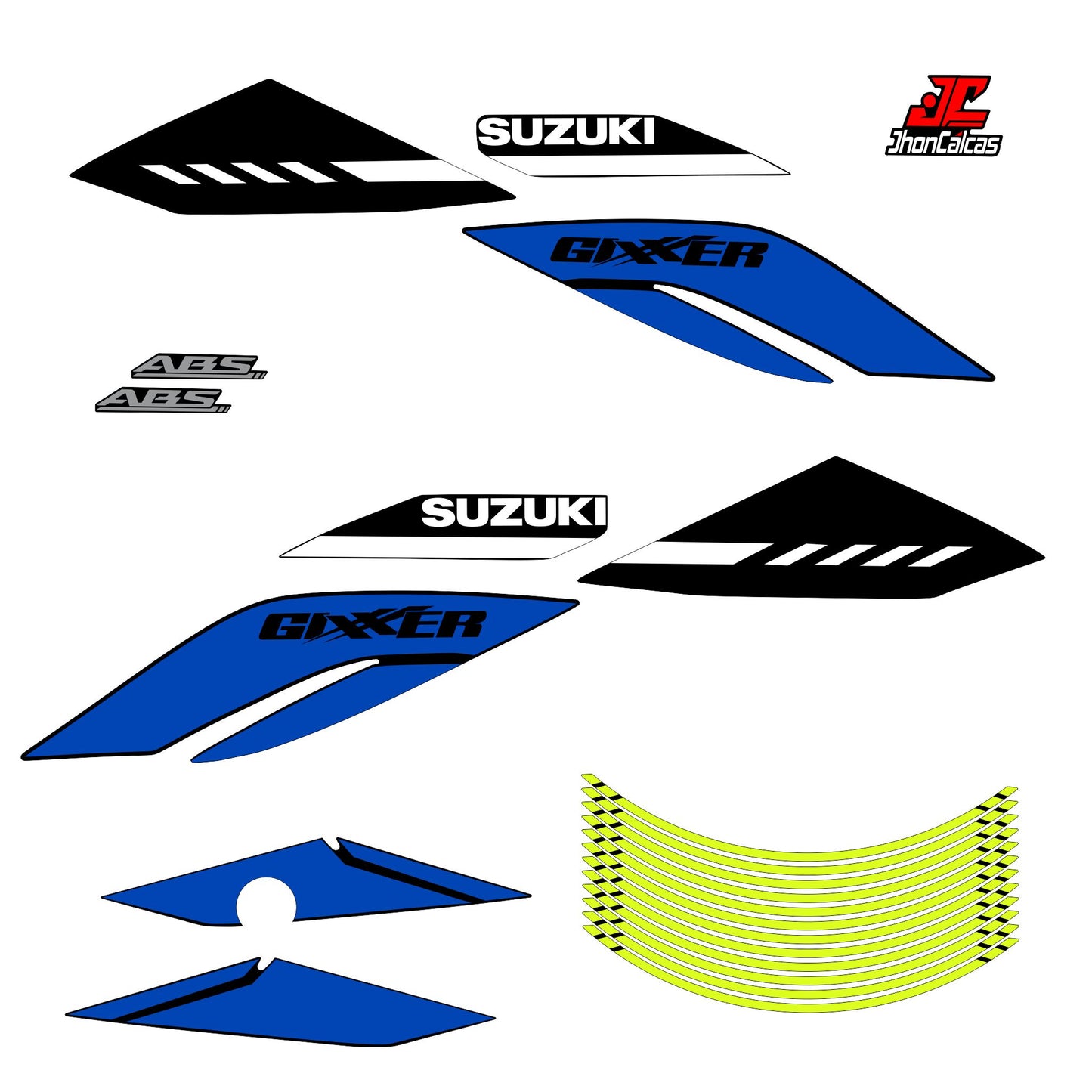 CALCAS GIXXER 150 REF 003 2027