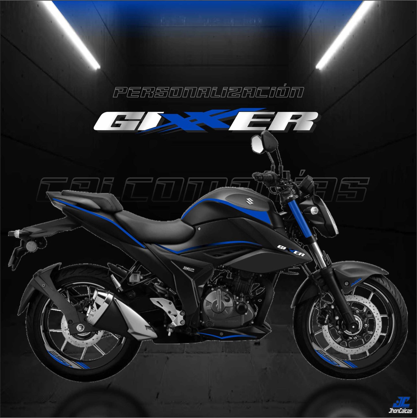 CALCAS GIXXER 150-250 PERSONALIZADO REF 005