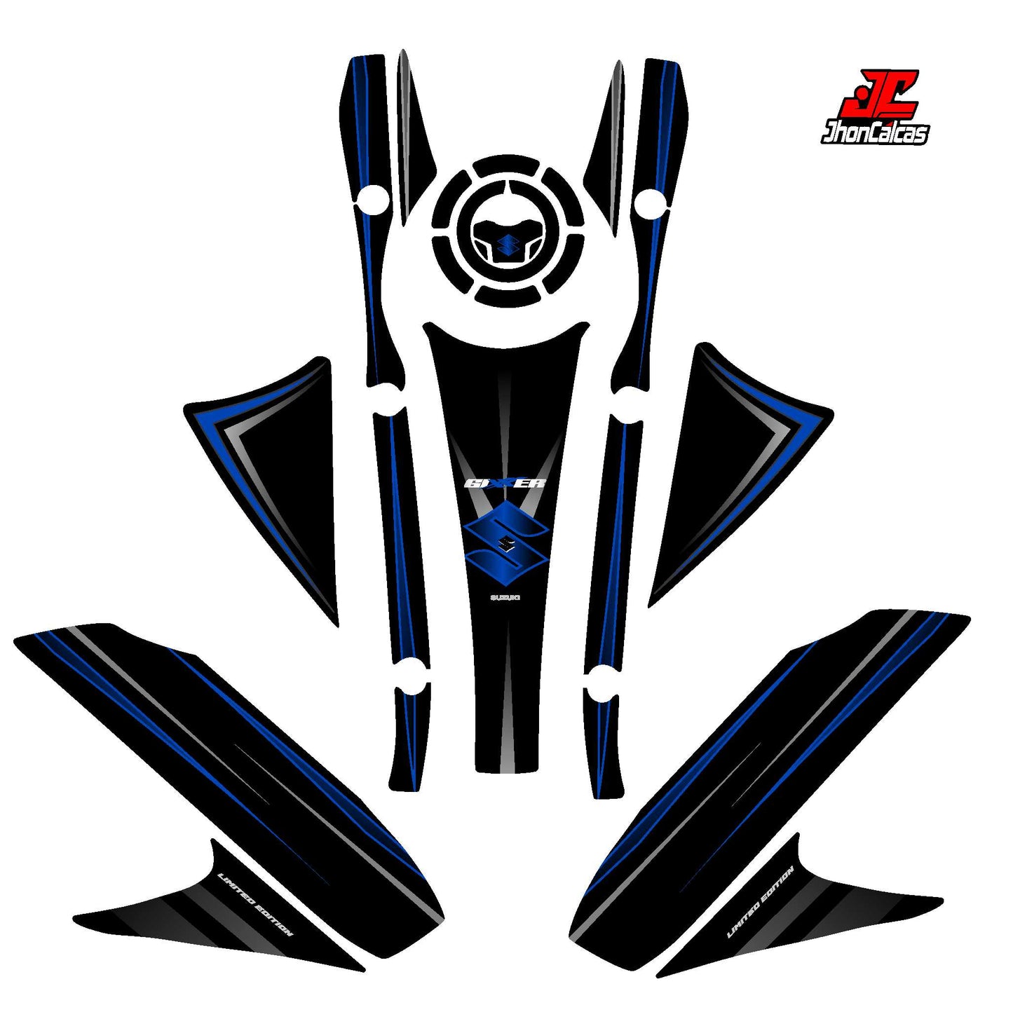 PROTECTOR GIXXER 150 CARBURADA COMPLETA