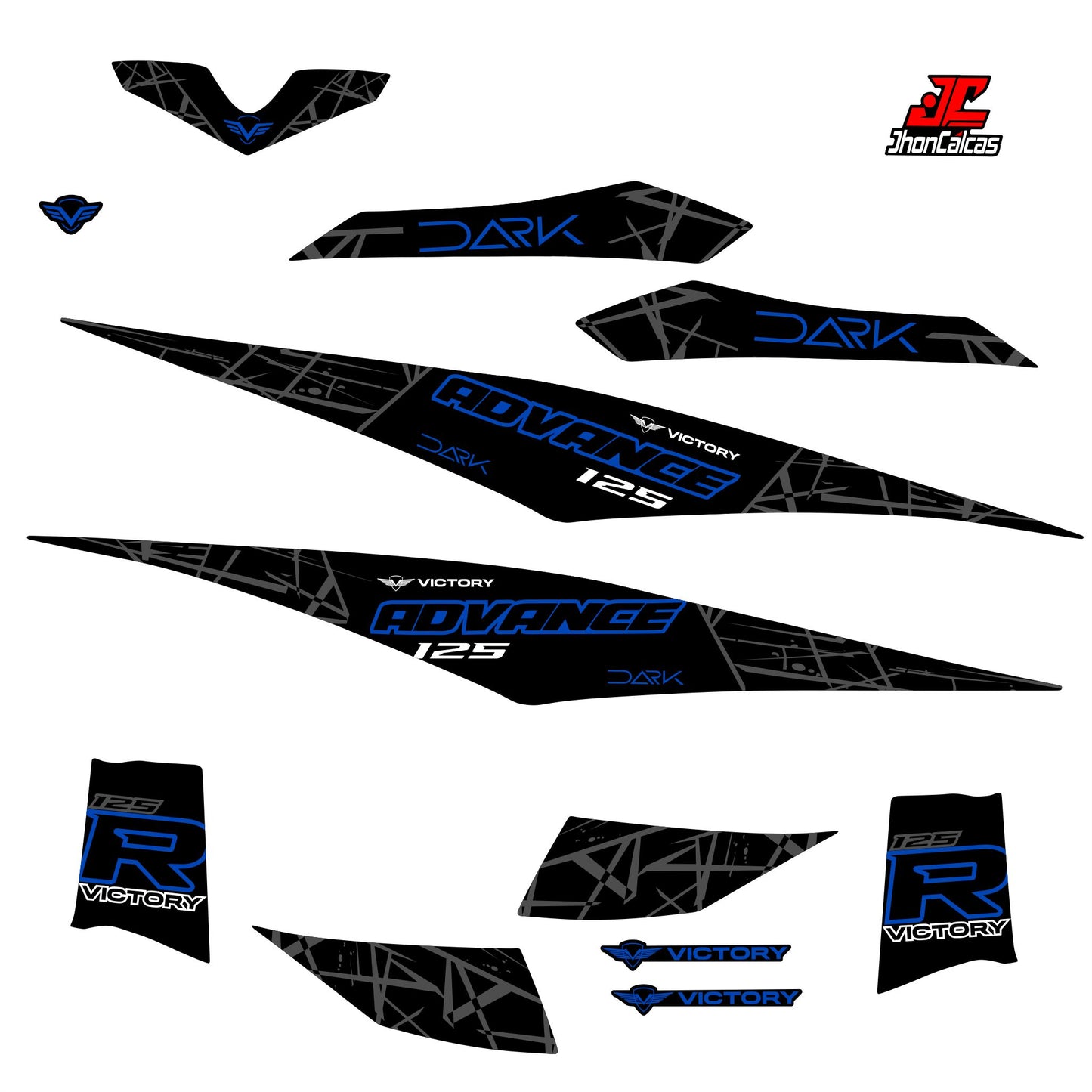 CALCAS ADVANCE 125 EDICION DARK