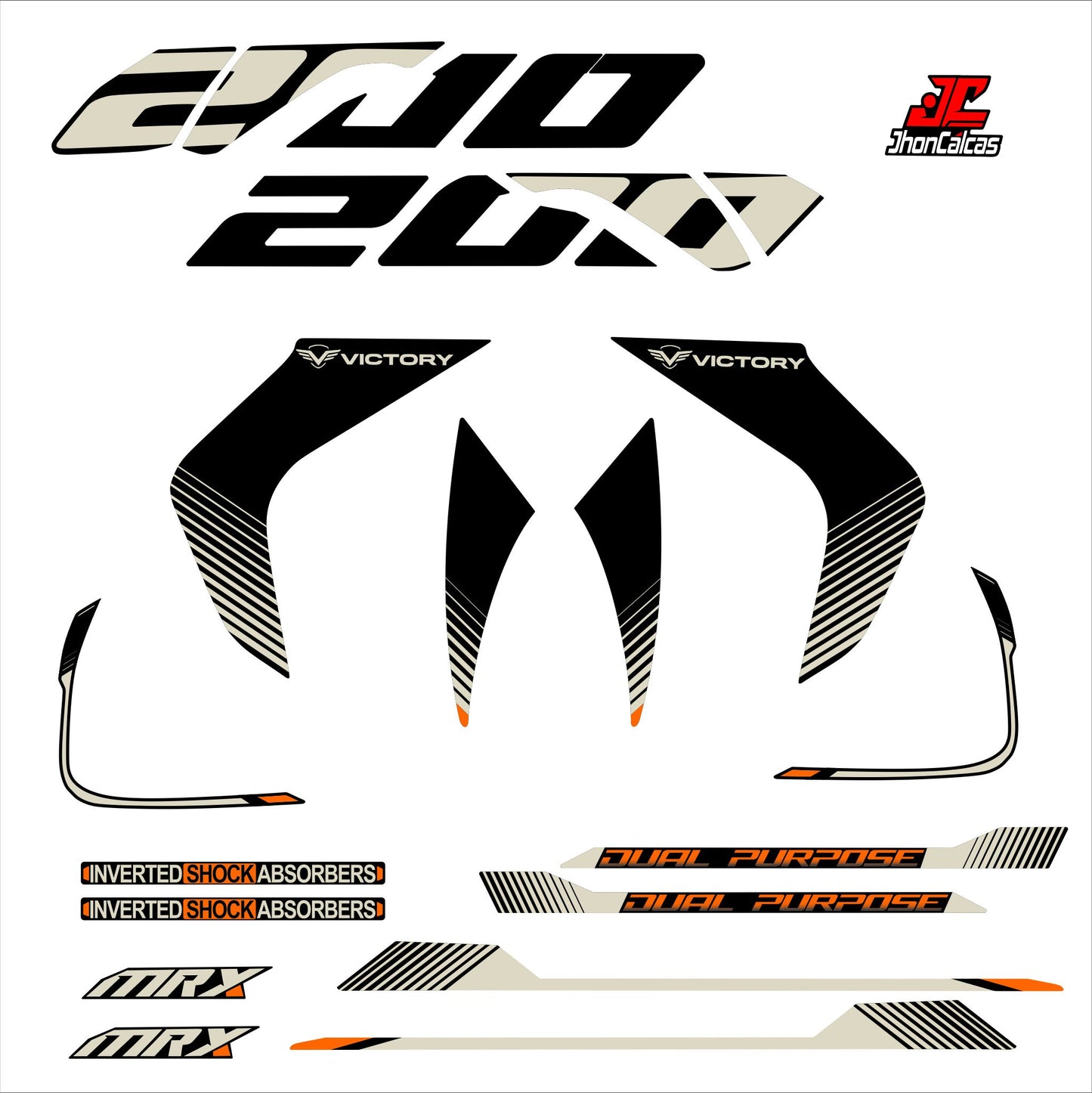 CALCAS VICTORY MRX 200 REF 002