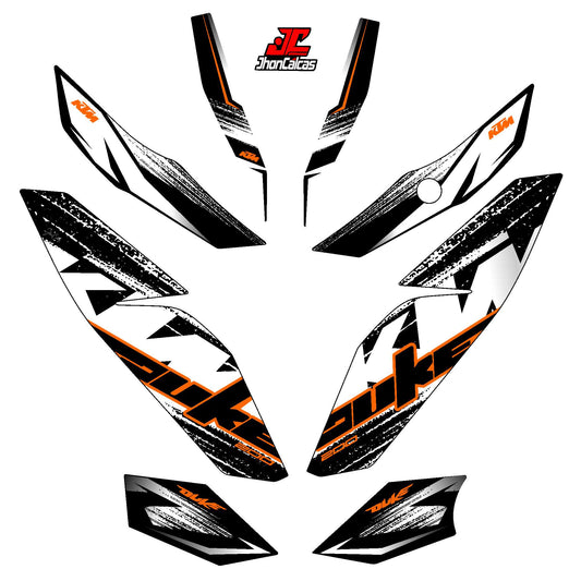  CALCAS DUKE 200 PERSONALIZADAS