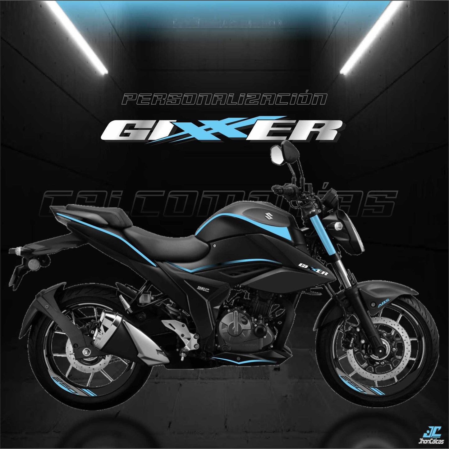 CALCAS GIXXER 150-250 PERSONALIZADO REF 005