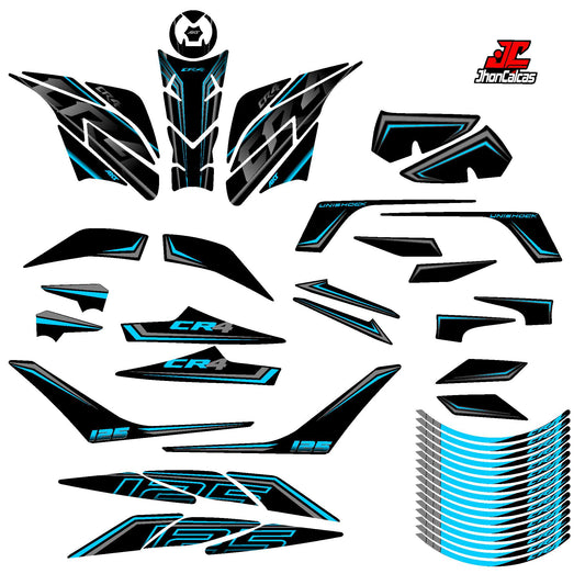 KIT PERSONALIZADO CR4 125-162 CON PROTECTOR