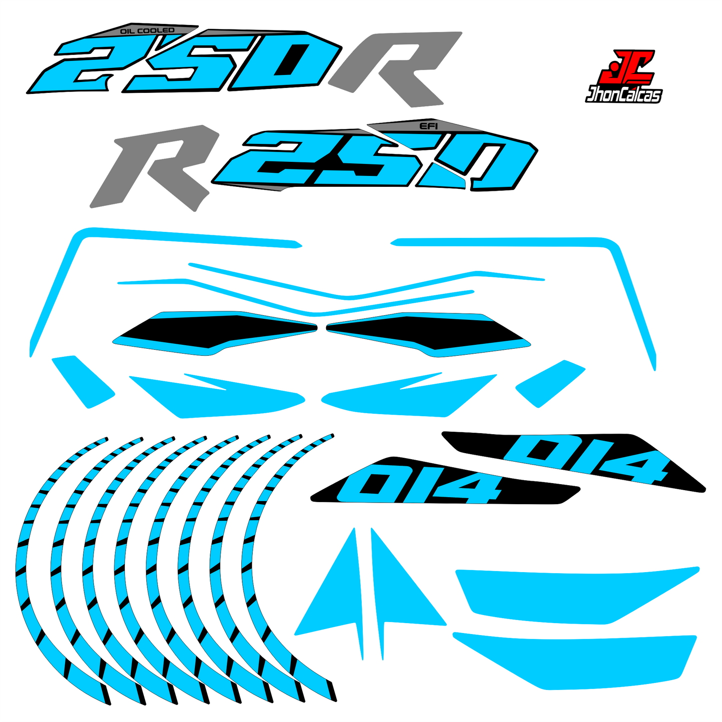 KIT PERSONALIZADO CR4 250