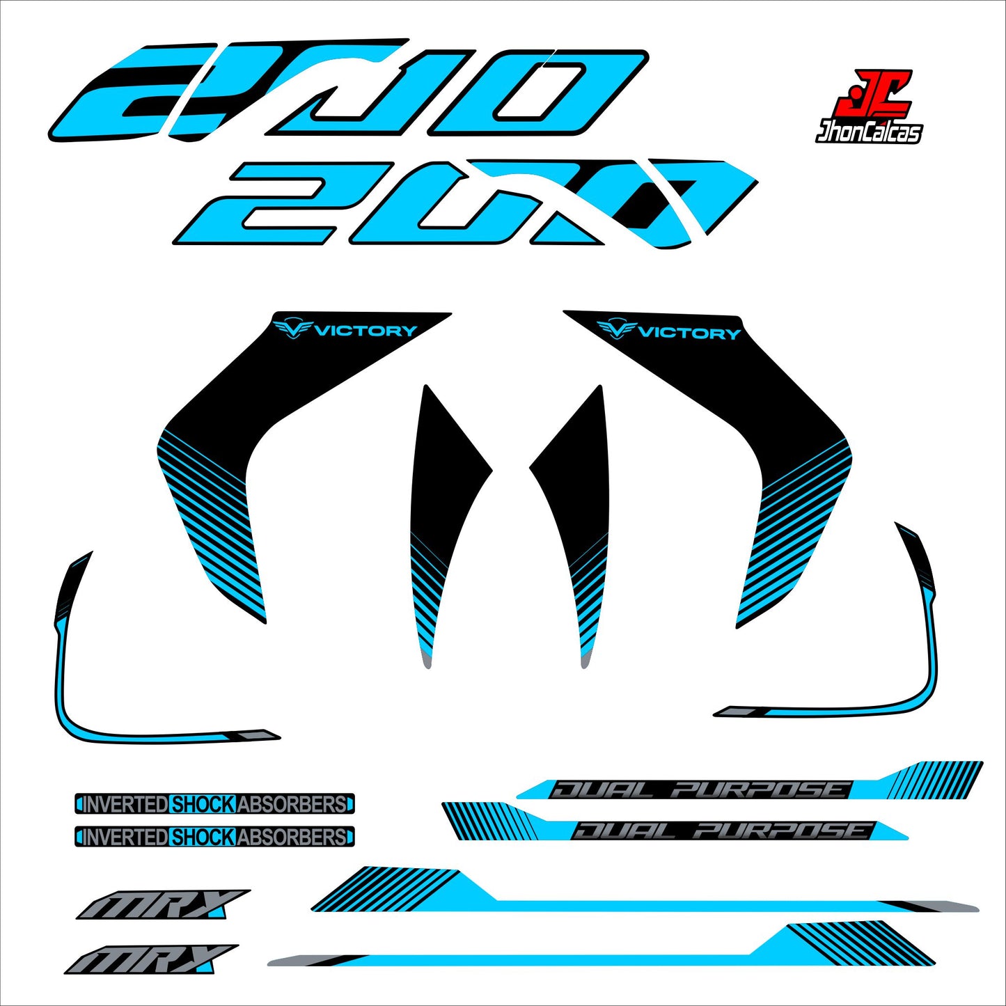 CALCAS VICTORY MRX 200 REF 002