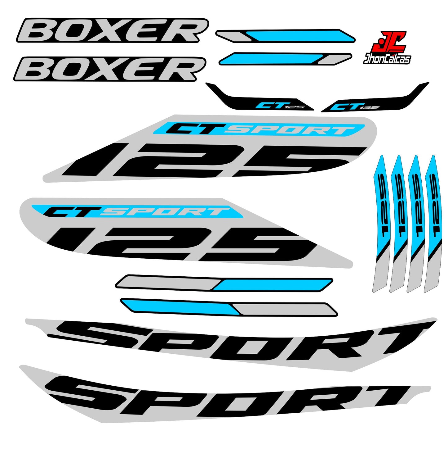 CALCAS BOXER CT125 SPORT