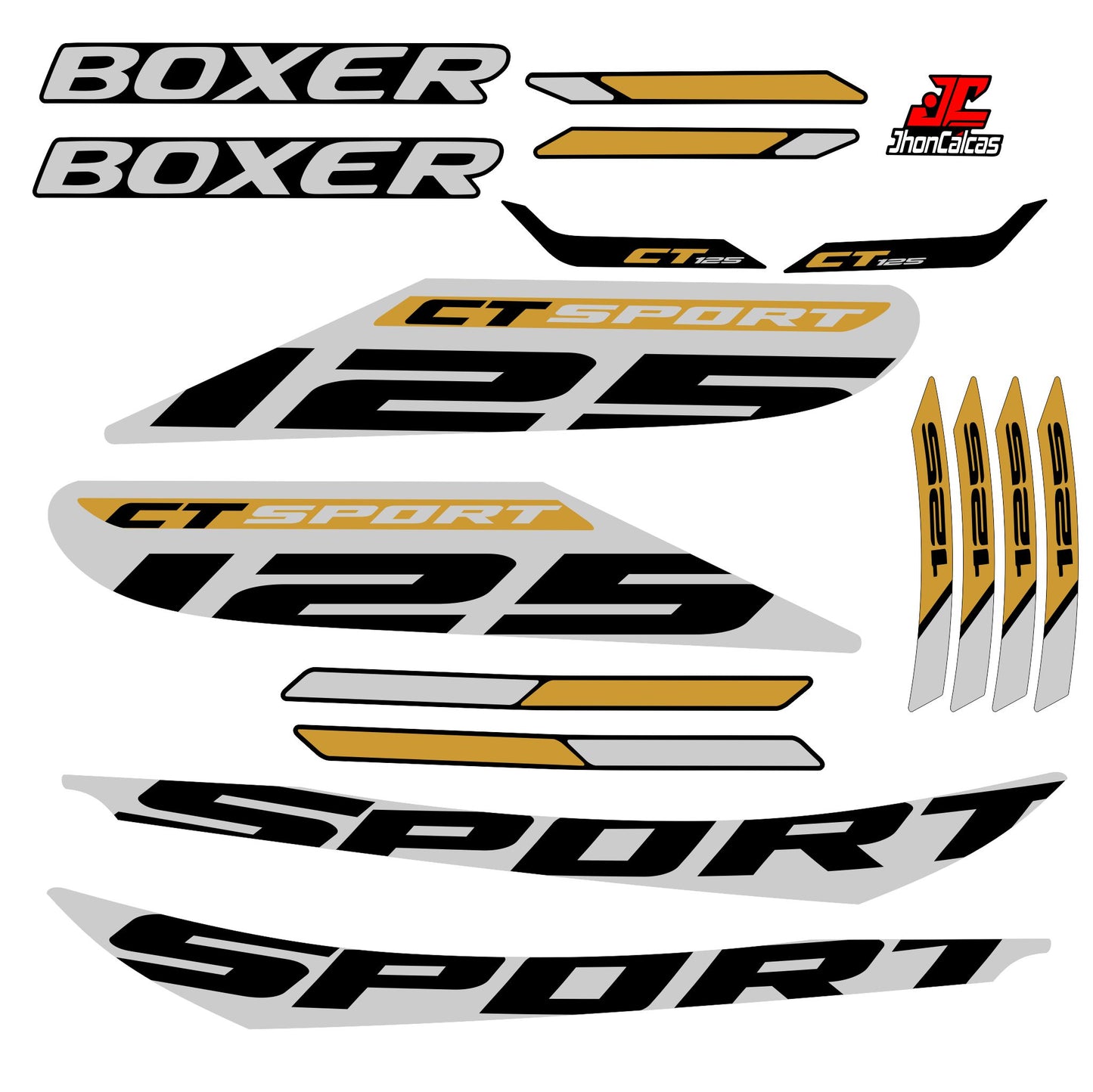 CALCAS BOXER CT125 SPORT