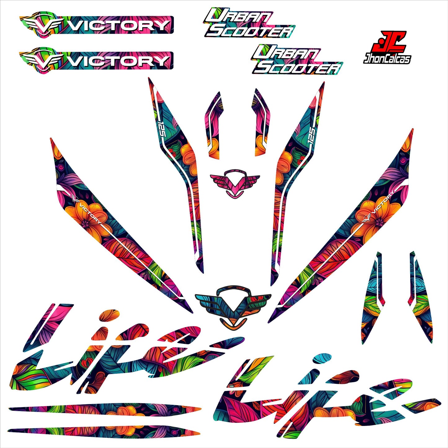 CALCAS VICTORY LIFE PERSONALIZADAS