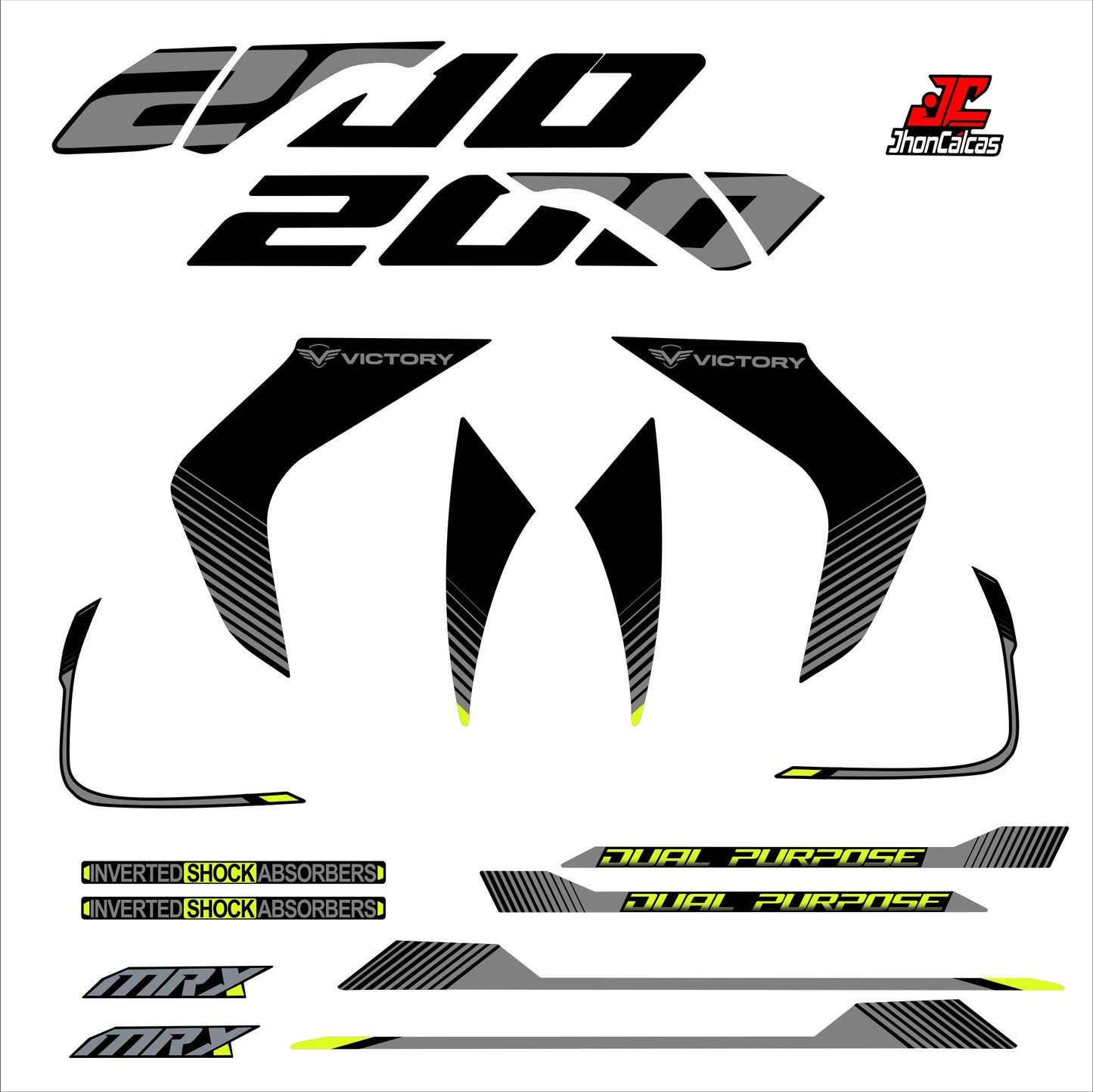 CALCAS VICTORY MRX 200 REF 002