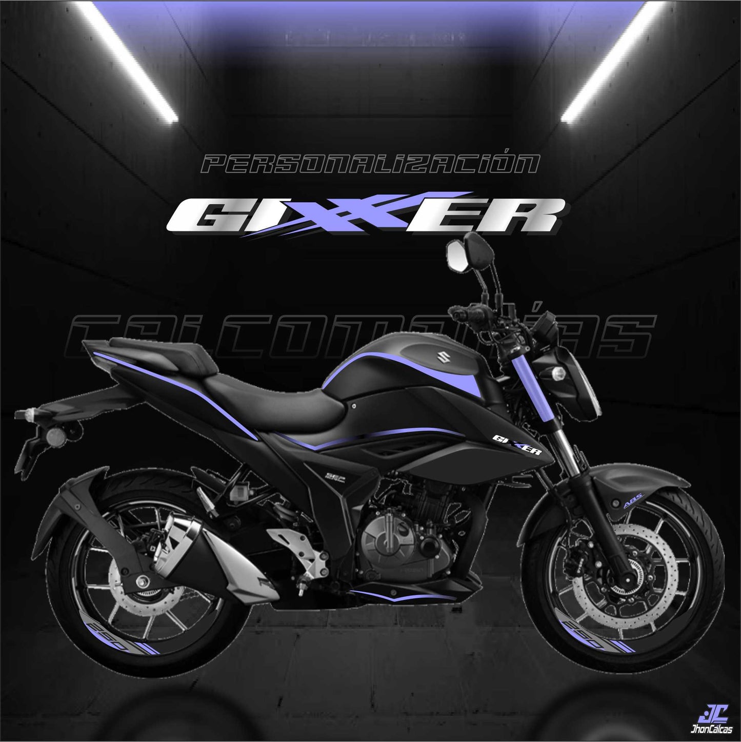 CALCAS GIXXER 150-250 PERSONALIZADO REF 005