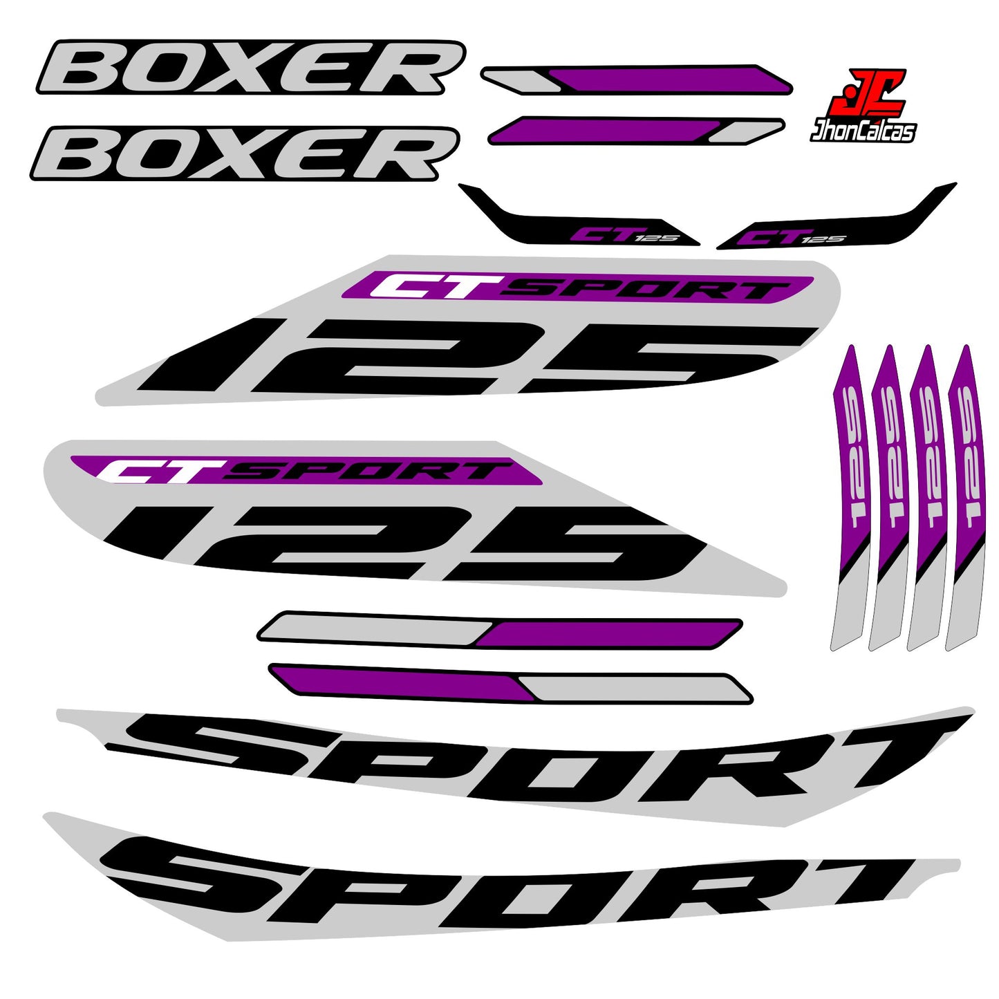 CALCAS BOXER CT125 SPORT