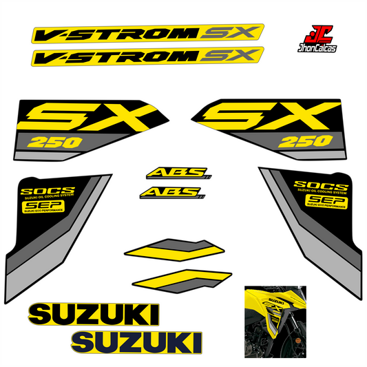 CALCAS VSTROM SX 250 2026- MOTO AMARILLA