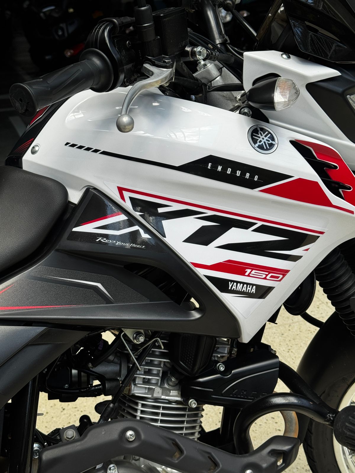 CALCAS FULL XTZ 150 ENDURO SPORT MOTO BLANCA