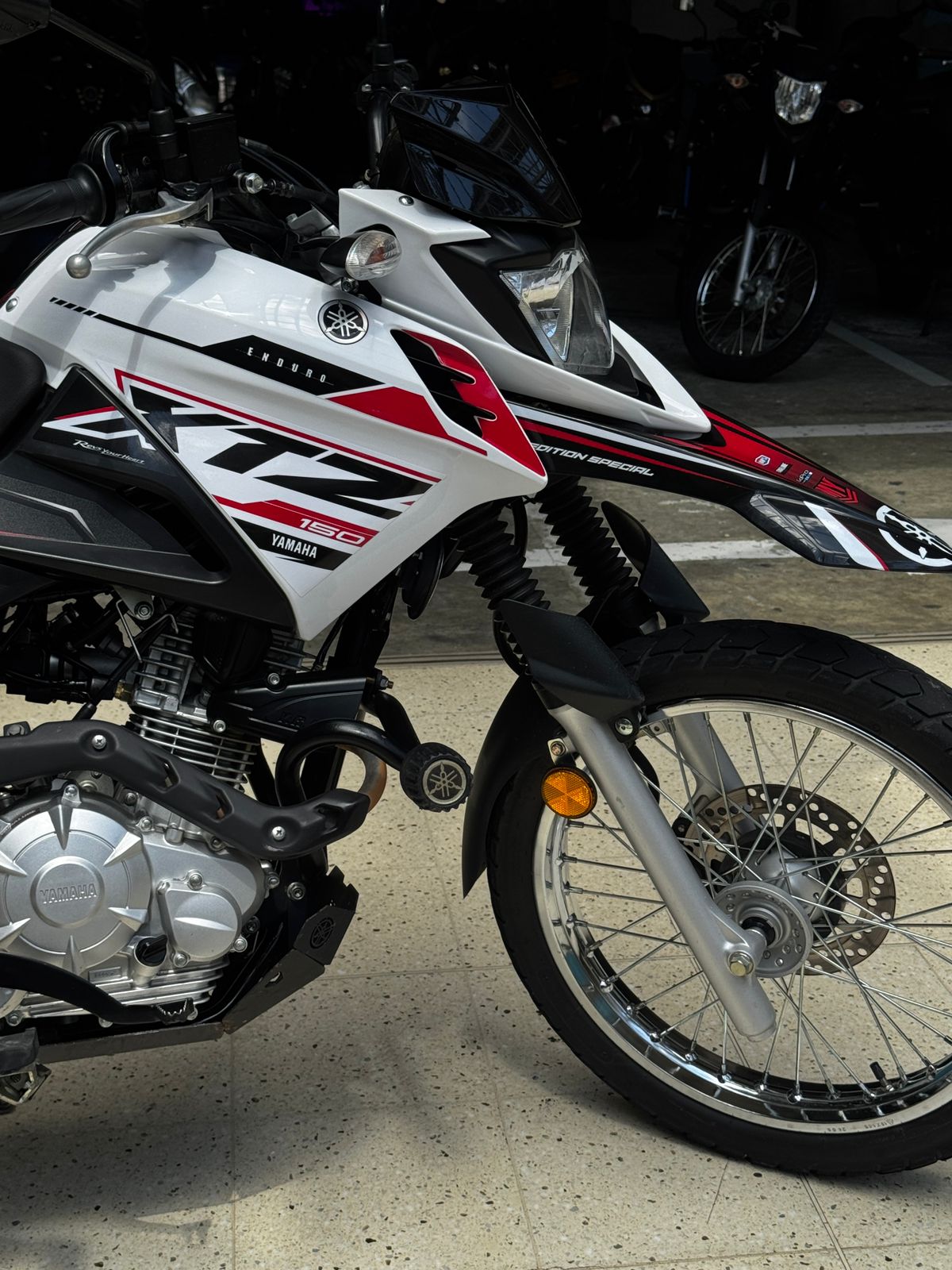 CALCAS FULL XTZ 150 ENDURO SPORT MOTO BLANCA