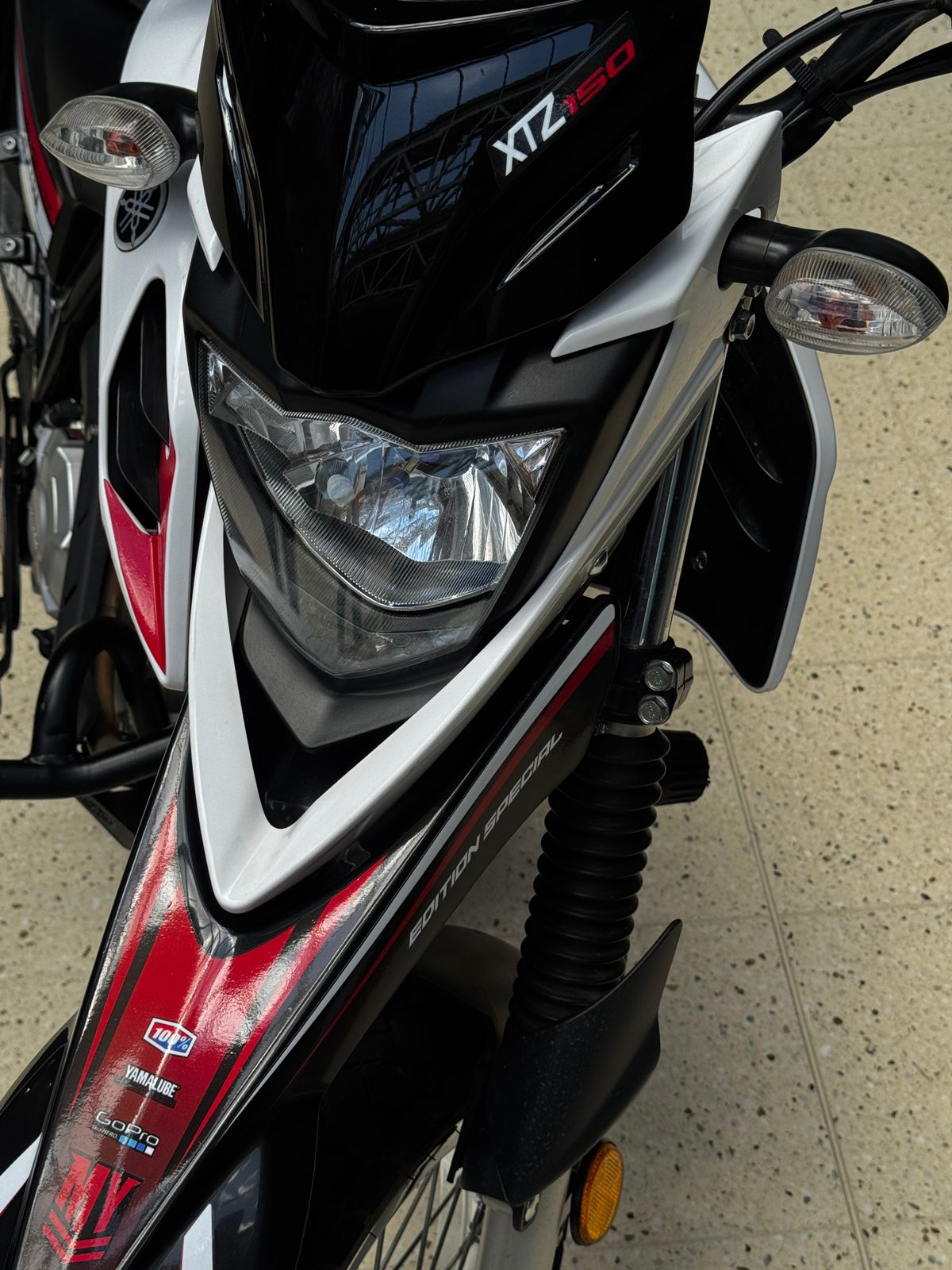CALCAS FULL XTZ 150 ENDURO SPORT MOTO BLANCA