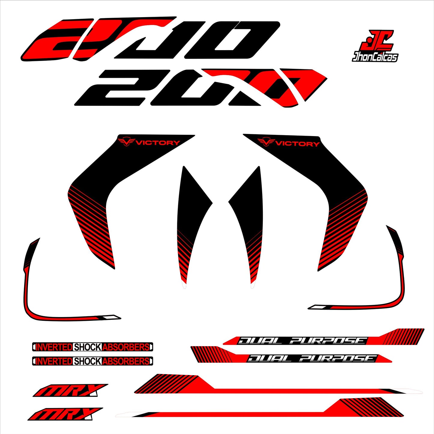CALCAS VICTORY MRX 200 REF 002