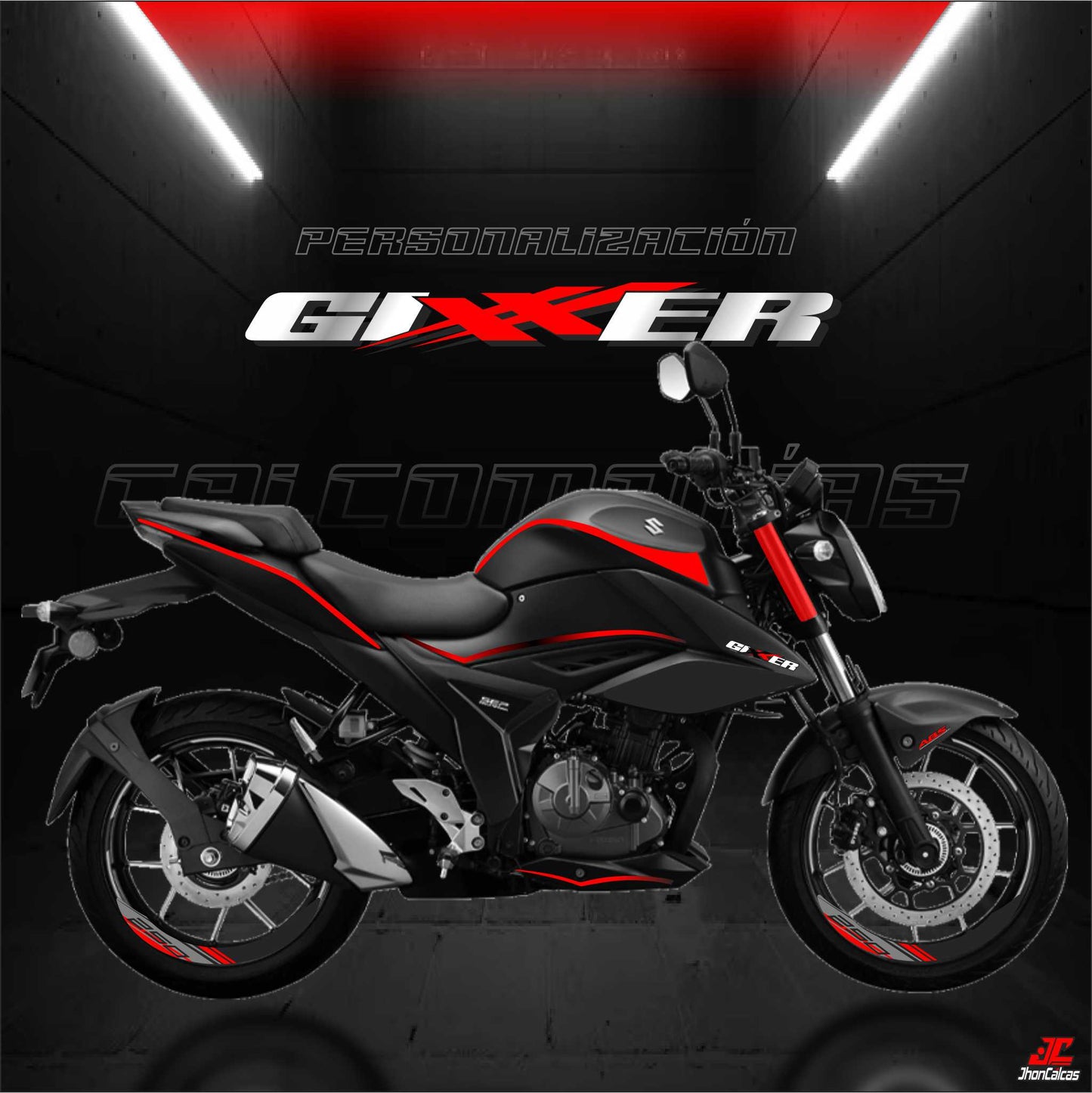 CALCAS GIXXER 150-250 PERSONALIZADO REF 005