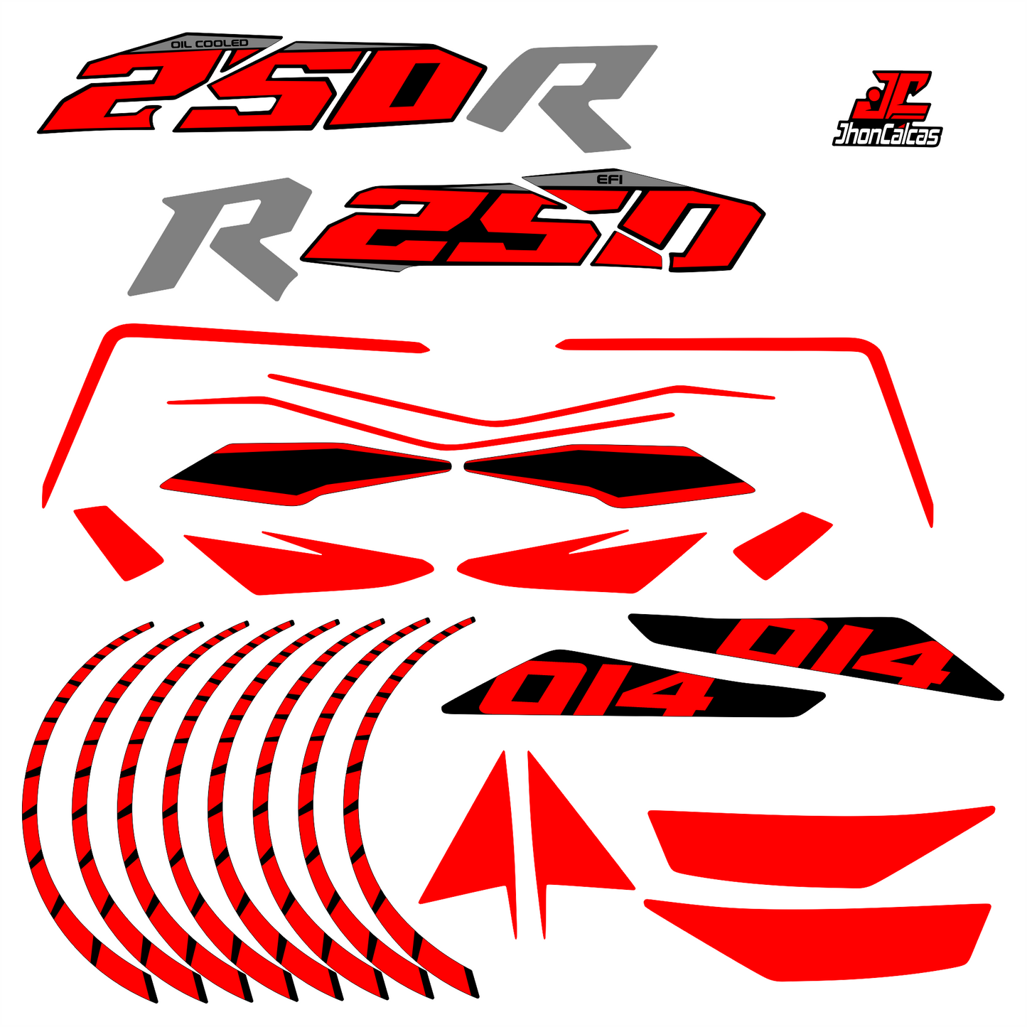 KIT PERSONALIZADO CR4 250