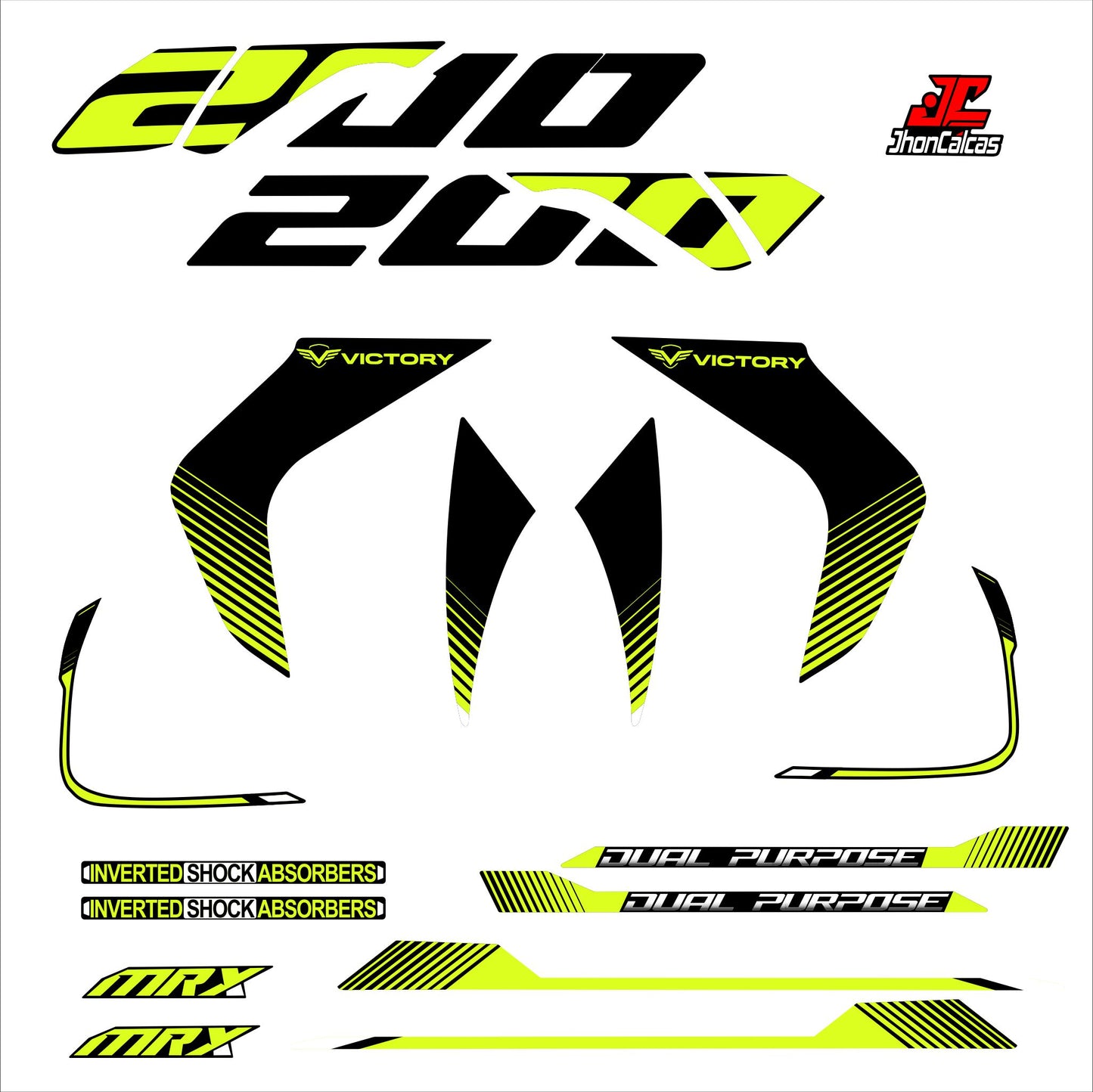 CALCAS VICTORY MRX 200 REF 002