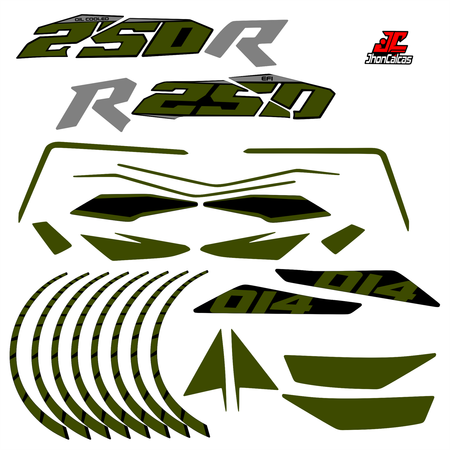 KIT PERSONALIZADO CR4 250