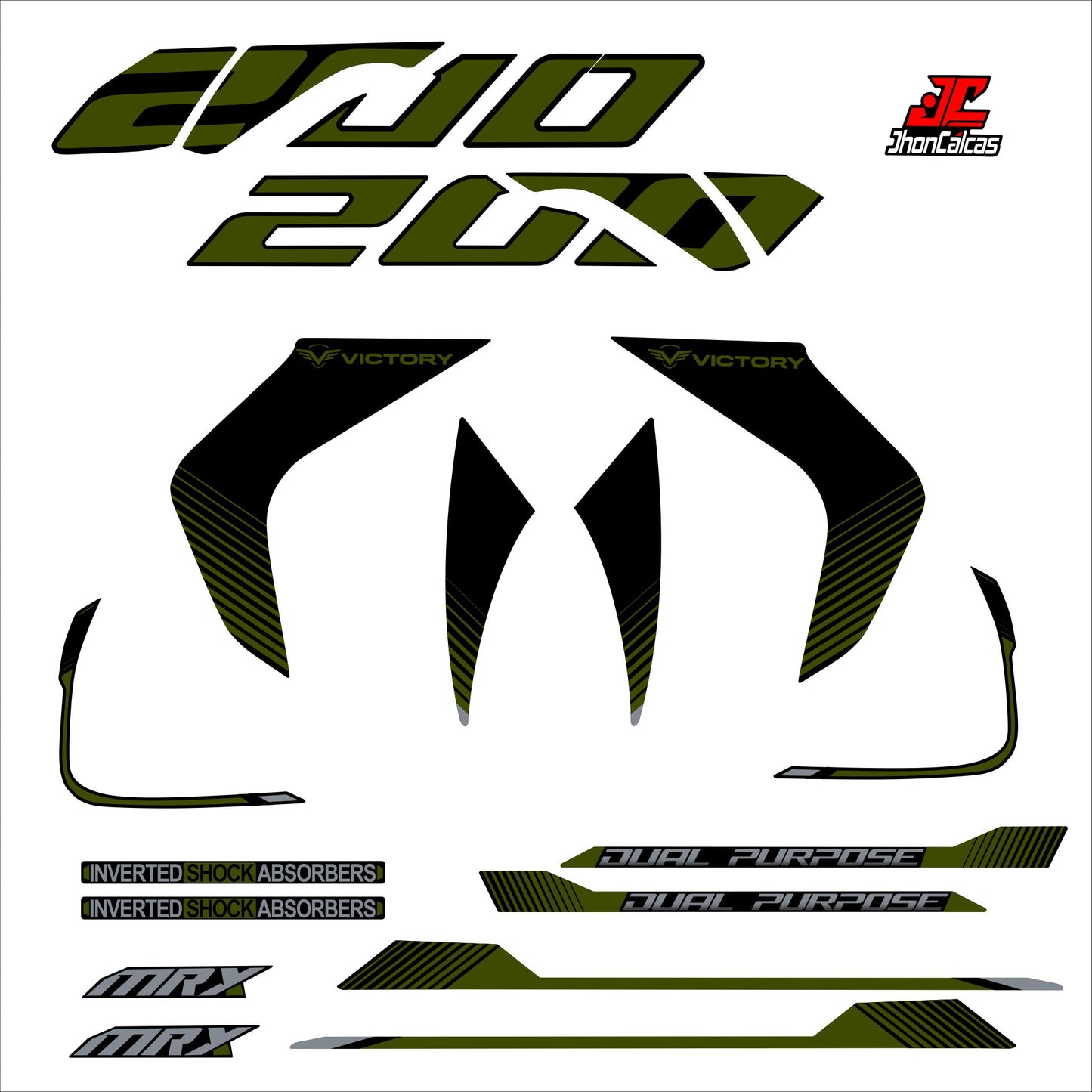 CALCAS VICTORY MRX 200 REF 002